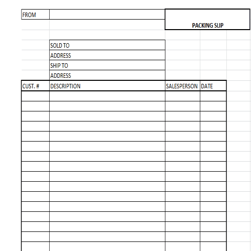 35 Packing Slip Templates for Shipping